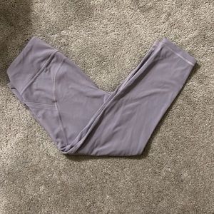 ATHLETA GIRL STASH YOUR TREASURES MESH CAPRI LEGGINGS